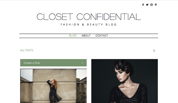Fashion Blog - Website Template
