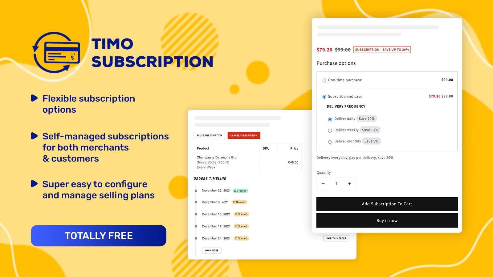 Timo Subscriptions