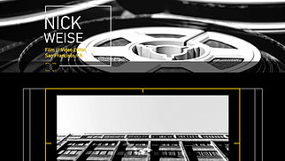Film Editor Wix template for video-based affiliate marketing